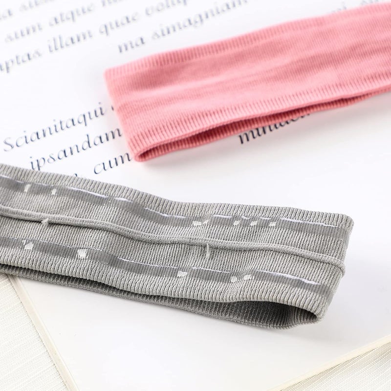 ONEYE Workout Headbands Non Slip Headband Sport Headbands Sweatbands Elastic Sport Hair Bands for Sports Travel Indoor Fitness Gym - Image 3
